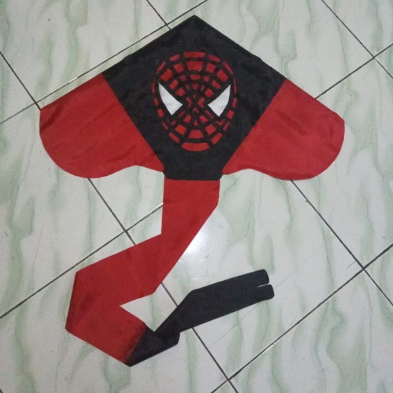Layangan Motif Spiderman