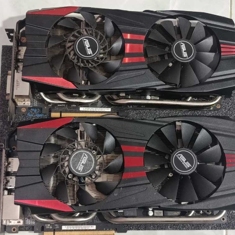 ASUS GTX 780 3GB DAN R9 280 3GB NO DISPLAY VGA RUSAK