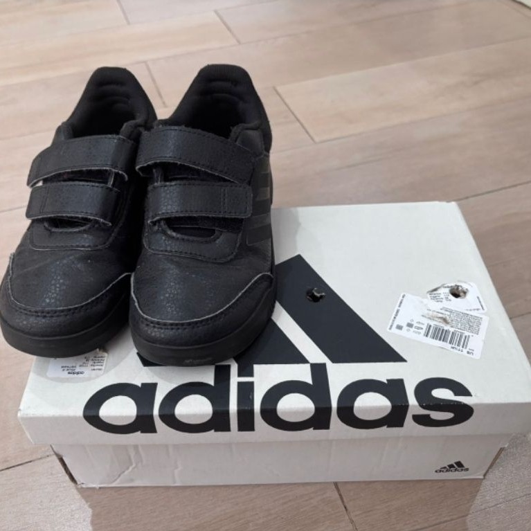 Sepatu Anak Adidas ORI Adidas Tensaur Sport 2.0 CF K Core Black- Preloved
