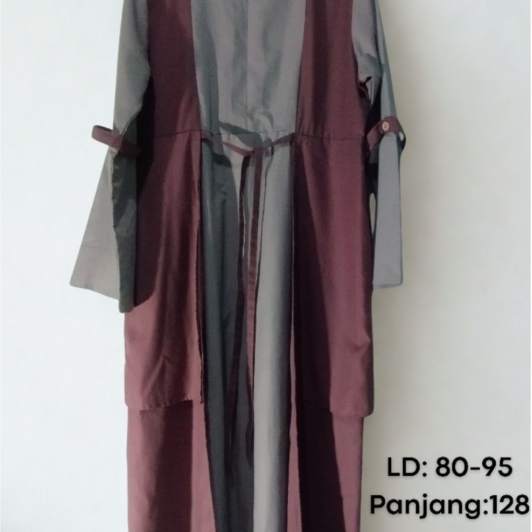 Preloved gamis remaja bahan toyobo