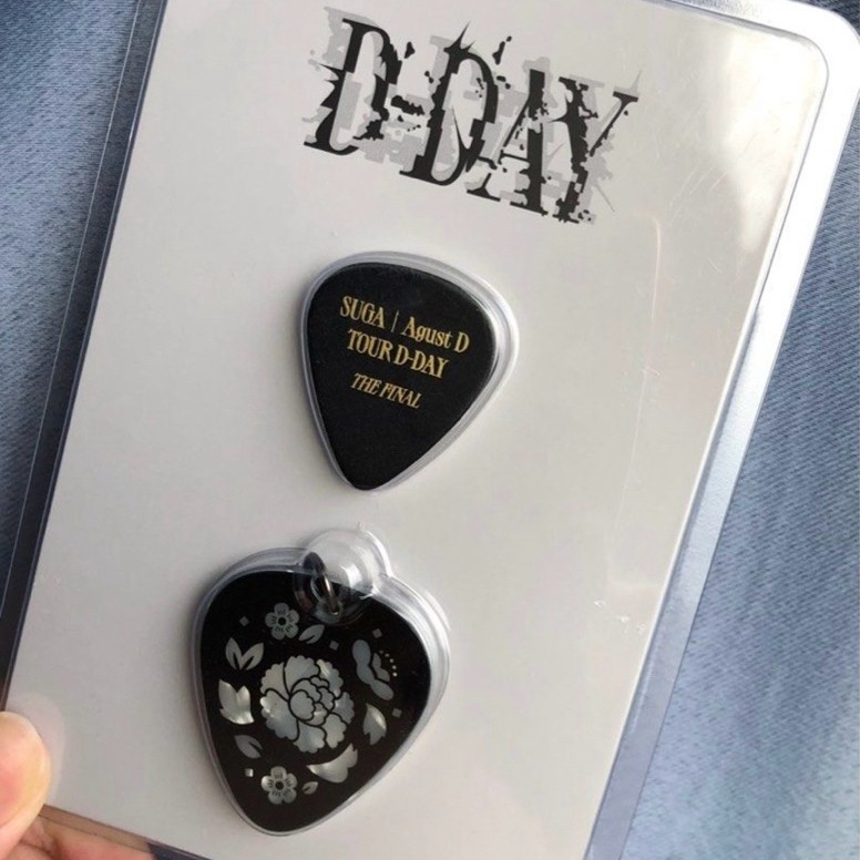 AGUSTD D-DAY official merch : Guitar Pick set (THE FINAL) / SUGA BTS