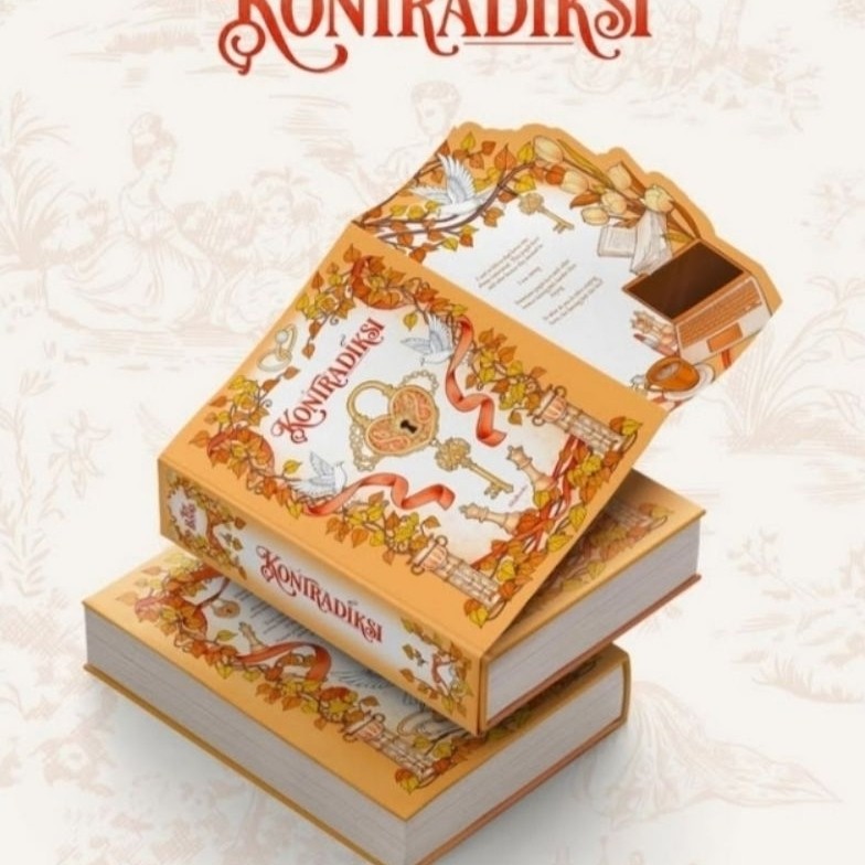 Buku Novel Kontradiksi - Idybooks (Hardcover Limited Edition) New / Tersegel (Rare / Langka)