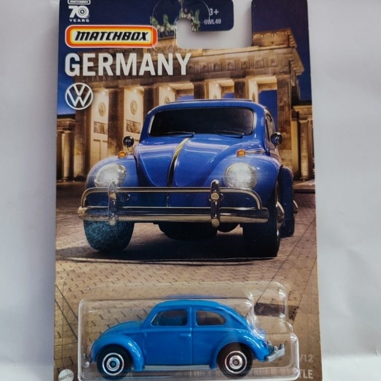 Matchbox Volkswagen Beetle Biru