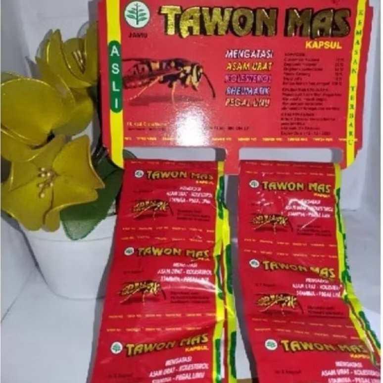 Kapsul Tawon Mas Original 100% Alami