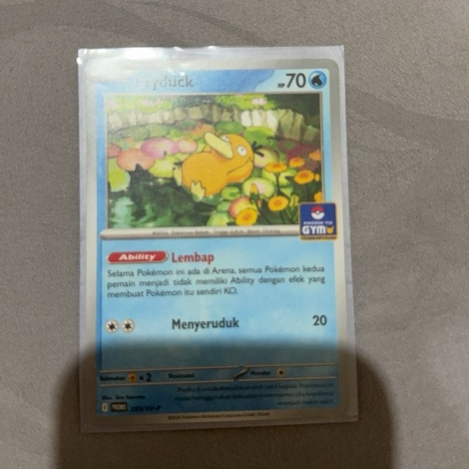 pokemon card psyduck indo pokemon gym promo 255/sv-p