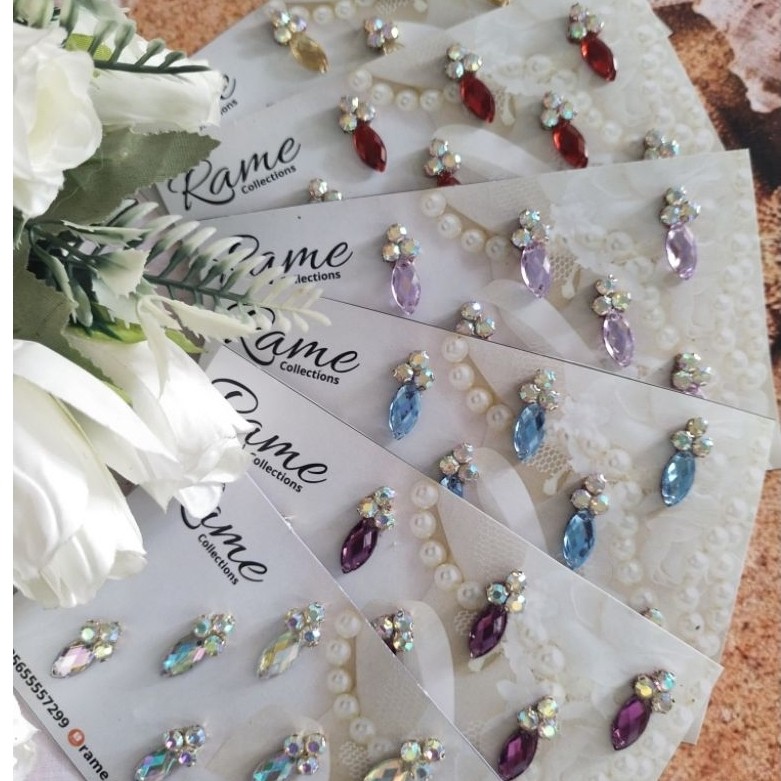 Payet tabur/Payet tiga diamond/per set isi 10pcs