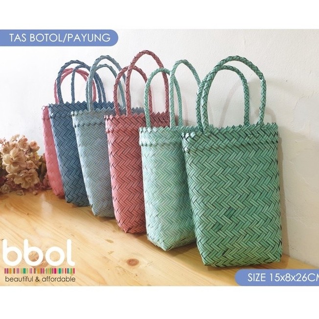 Tas Botol | Tas Souvenir | Tas Anyaman Plastik | Tas Hampers