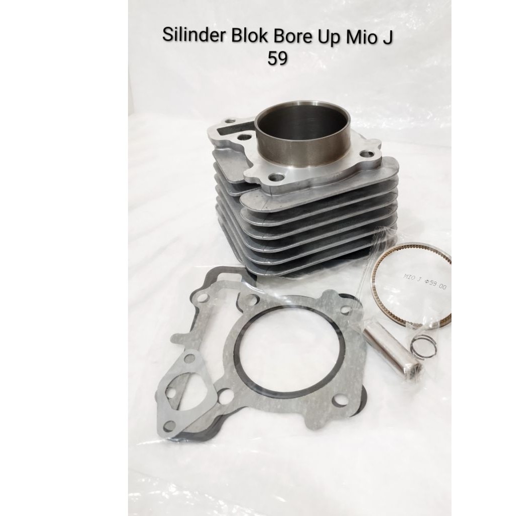 SILINDER CYLINDER BLOK BORE UP MIO J 59MM