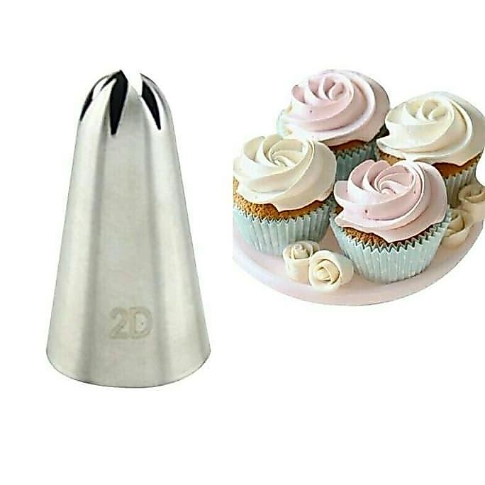 Spuit 2D Star Mawar Wilton KW Import Spuit Kue Spuit Butter Cream