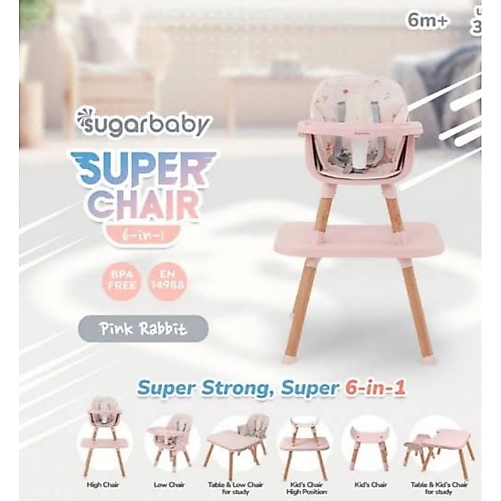 Sugarbaby super chair 6in1