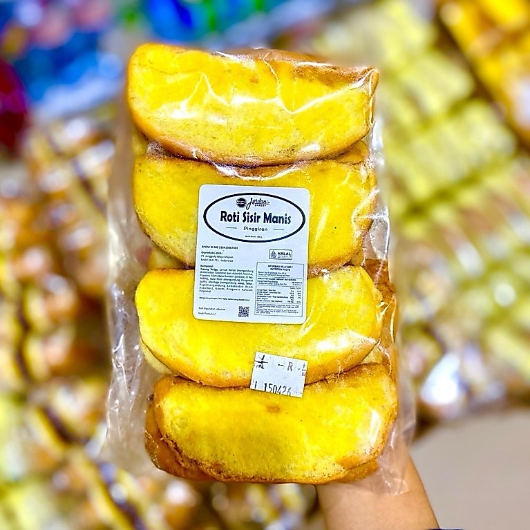 Roti Sisir Pinggiran Jordan Bakery - Roti Sisir Pinggiran Manis