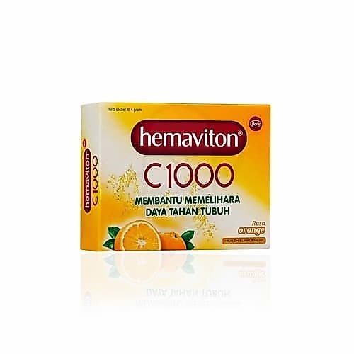 Hemaviton C-1000 Kemasan dus isi 5sachet