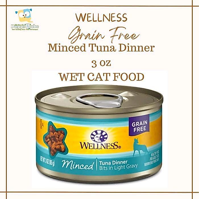 Wellness Minced Tuna Dinner 3oz - Wet cat food