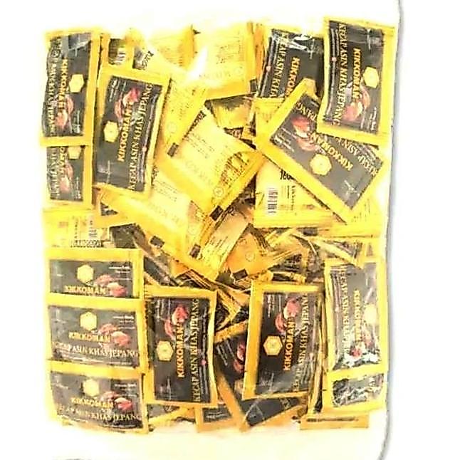Kikkoman Kecap Asin Khas Jepang Halal Sachet Kecap Asin 5Ml 100Pcs