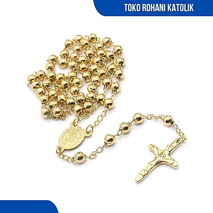 KALUNG ROSARIO MONEL / KALUNG ROSARIO EMAS SILVER / KALUNG ROSARIO STAINLESS STEEL / KALUNG ROSARIO