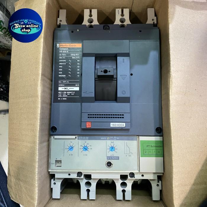 MCCB NS400N 3P 400A MERLIN GERIN 50kA ORI