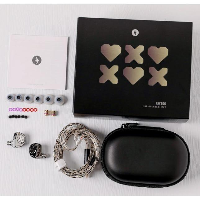 SIMGOT EW300 1DD+1Planar+1PZT Tribrid Driver In Ear Monitor Earphone - Standard