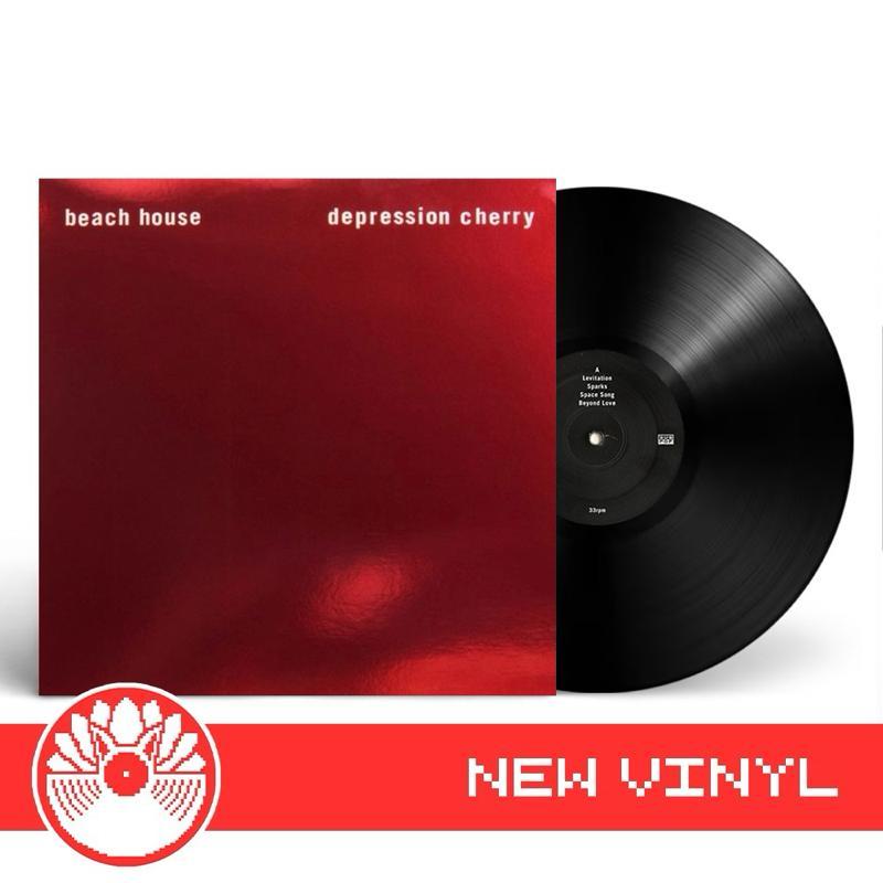 Beach House - Depression Cherry (Metallic Foil Jacket, Black LP) Piringan Hitam PH Vinyl Record