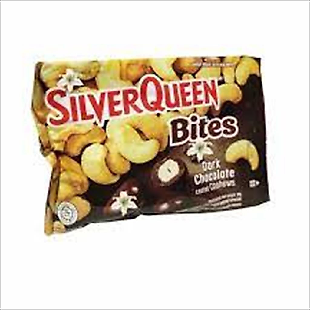 SilverQueen Bites Dark  Chocolate 35 Gram Silver Queen