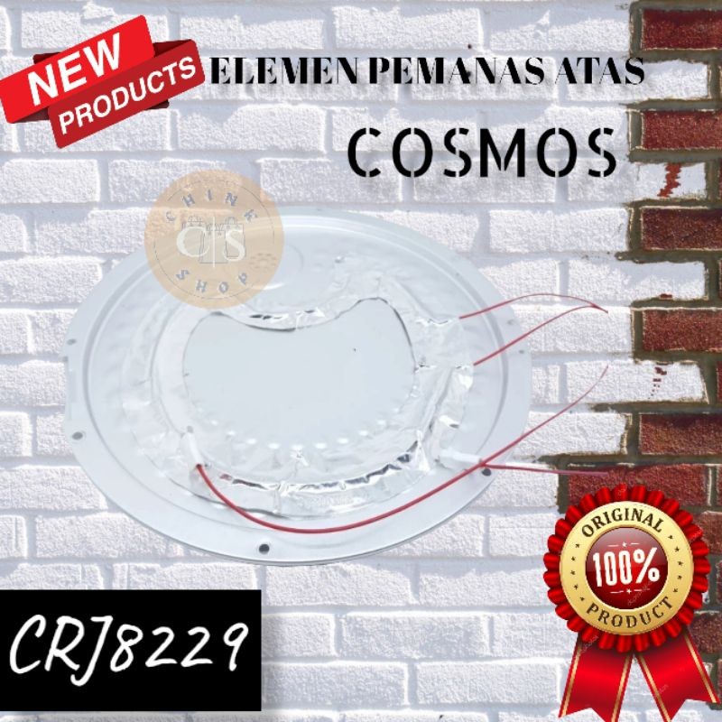 ELEMEN PEMANAS ATAS TUTUP COSMOS MAGIC COM CRJ 8228 8229 CRJ 8229 CRJ8228 2L RICE COOKER ORIGINAL