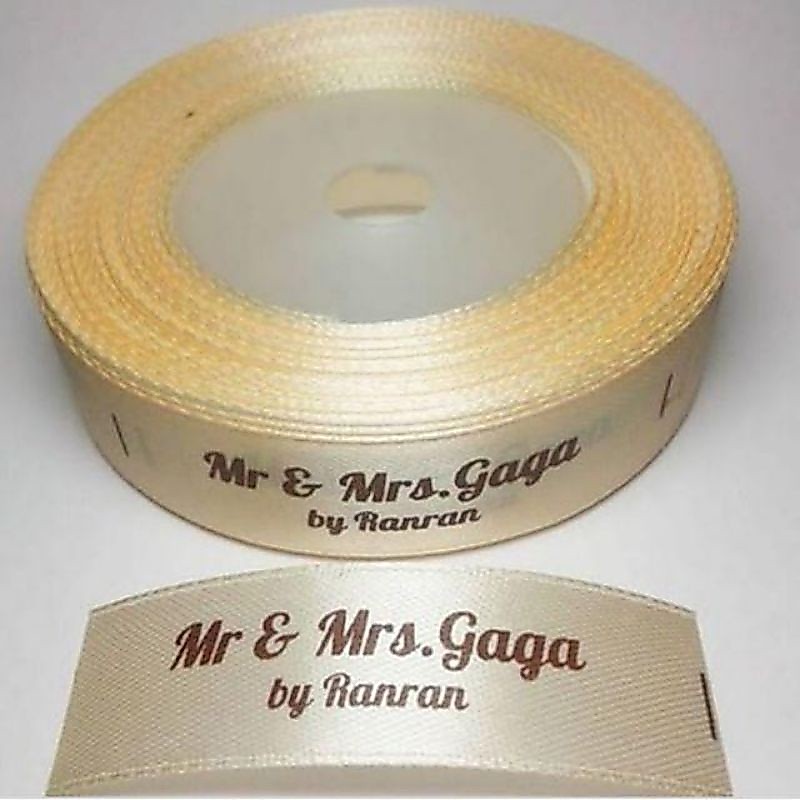 label pita satin roll pita kado pita hampers pita box pita sablon tali packaging  free design  label