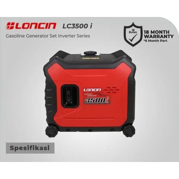 GENSET / GENERATOR SET INVERTER PORTABLE LONCIN LC 3500I (3300 Watt)