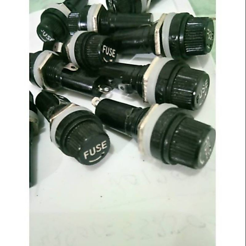 Fuse holder besar rumah sekring murah berkualitas fuse holder rumah sekring power amplifier