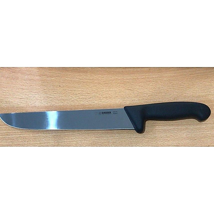 BUTCHER KNIFE 24CM NARROW SHAPE, PLC HDLE, GIESSER / PISAU BUTCHER