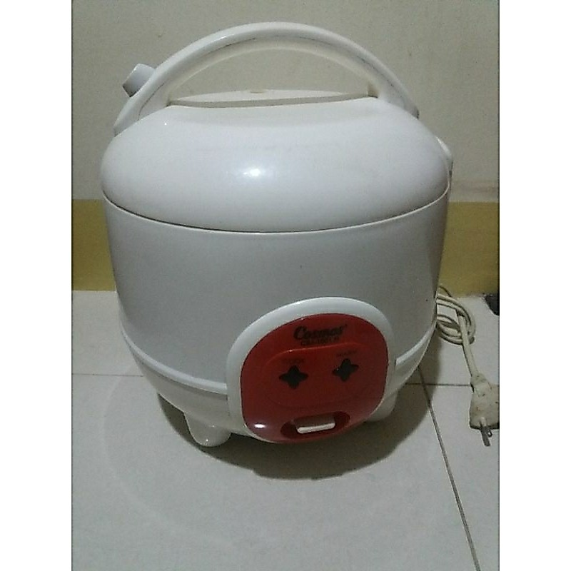 magic com cosmos second/bekas pemakaian ukuran 0.6 liter