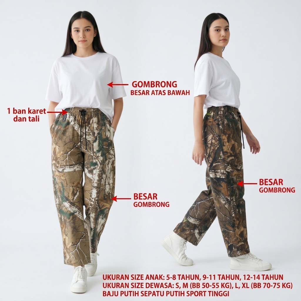 (Y2K) Kamuflase Camouflage BDU Pants  Realtree Camo Sweatpants  Camo Cargo Shorts  Realtree EDGE Duc
