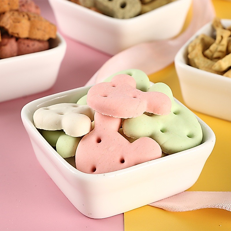 [PIKU POKU] Milk Biscuits Mickey (50 gr) | Snack Anjing Camilan Anjing Biskuit Anjing Dogfood Petfoo