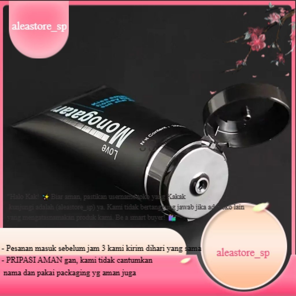 100% PRIVASI AMAN YAACHH!! Monogatari Gel200ml  privasi aman dan terjaga