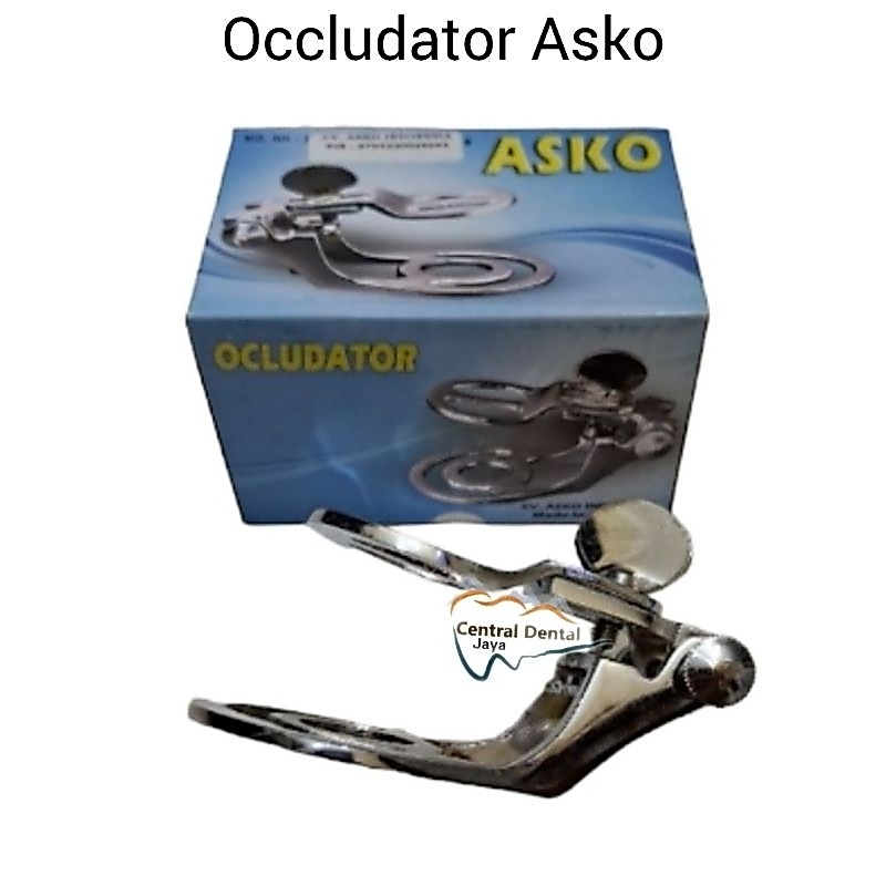 Dental Okludator Asko / Ocludator Asco / Occludator ASKO Rahang Gigi Palsu / Okudator Stainless Stee