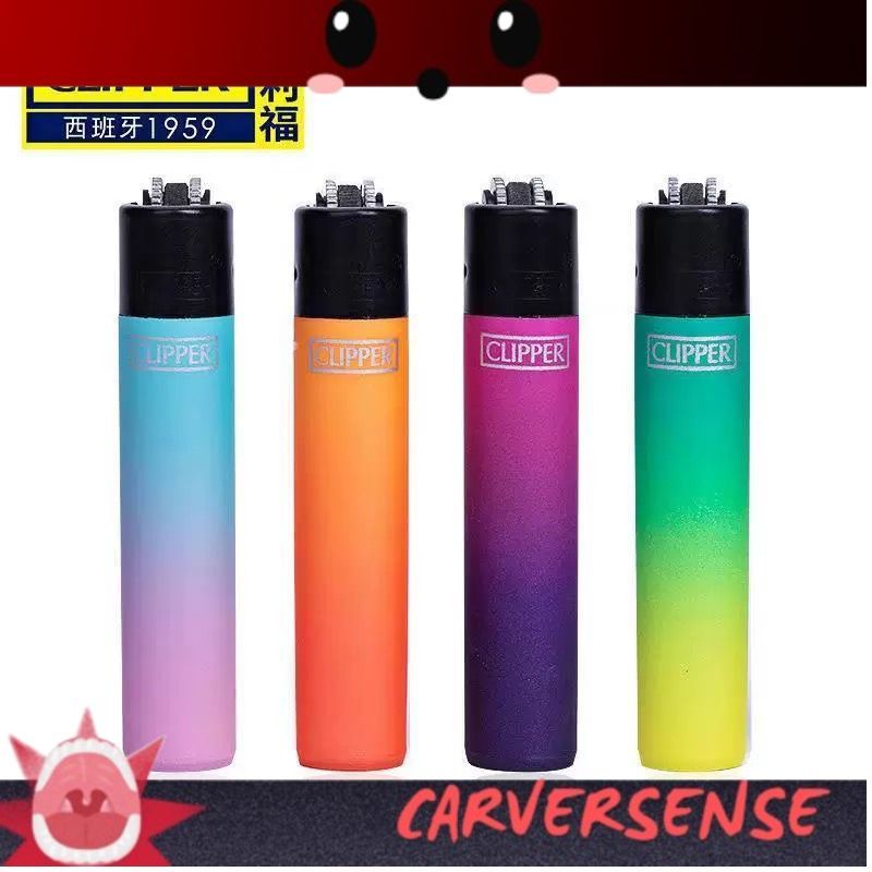 TERBARU Korek Api Gas Clipper CP22 Slim Reusable Lighter Termurah per pcs / Korek Api Clipper KAROS