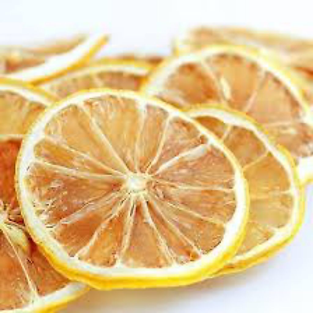 Dried Lemon slice 50gram - Jeruk lemon kering -Garnish lemon Buah kering