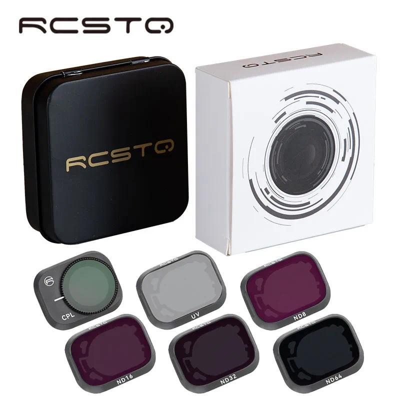 RCSTQ For DJI Mini 3 Pro Filter Drone Camera Lens Filter Set UV CPL ND8 ND16 ND32 ND64 ND/PL For DJI