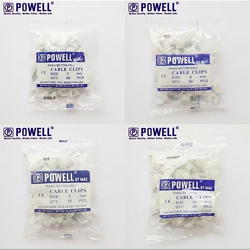 clem kabel powell/ paku salder powell no 6-17mm