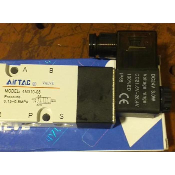 Solenoid valve 4M310-08 220 vac