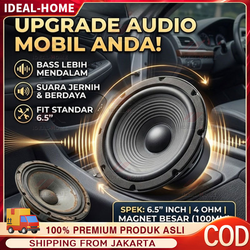 Speaker 6.5 inch Woofer Subwoofer 150W 4 ohm 6.5" Hifi Speker Idealhome