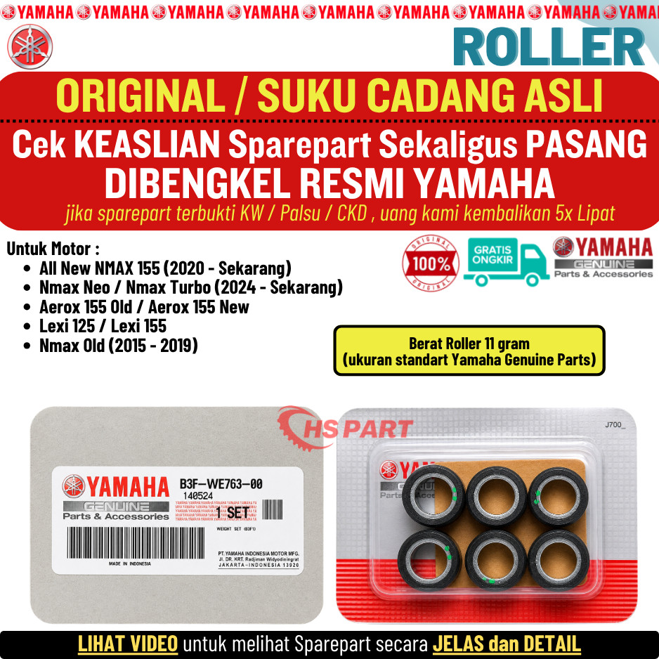 Roller Lexi 125 Original Yamaha 100%