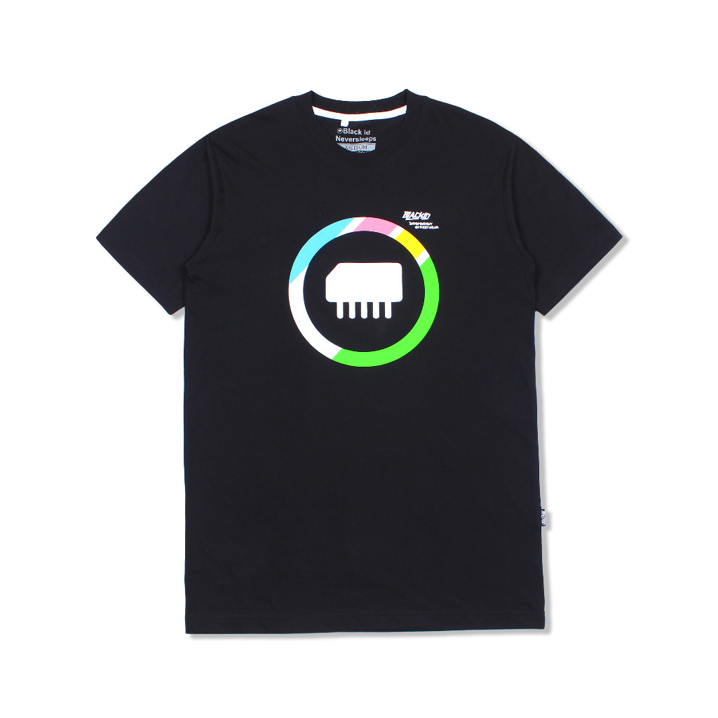 Black ID - Kaos Lengan Pendek Pria | Spin Baju Kaos Unisex
