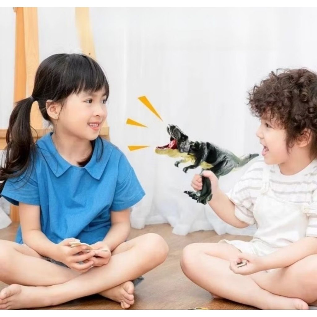 AR267 Mainan Anak Dinosaurus Pistol Viral Dino geal geol Mainan Tembak T rex
