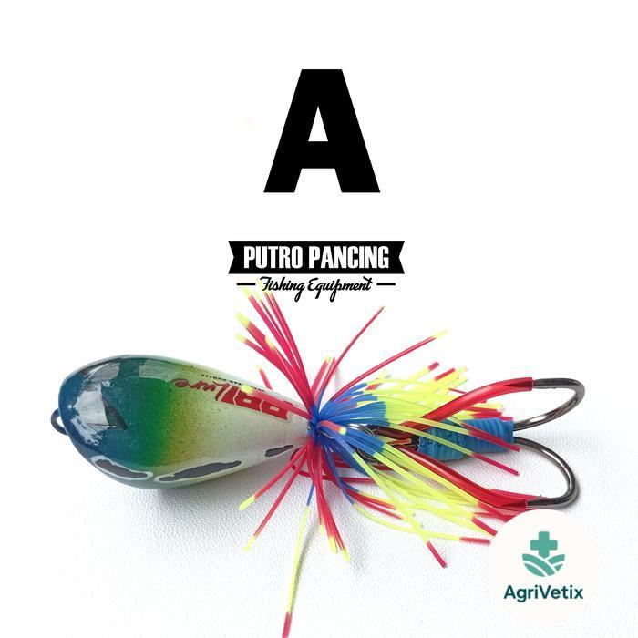 Lure Jump Frog Oval Abi Lure Hard Frog hardfrog - A