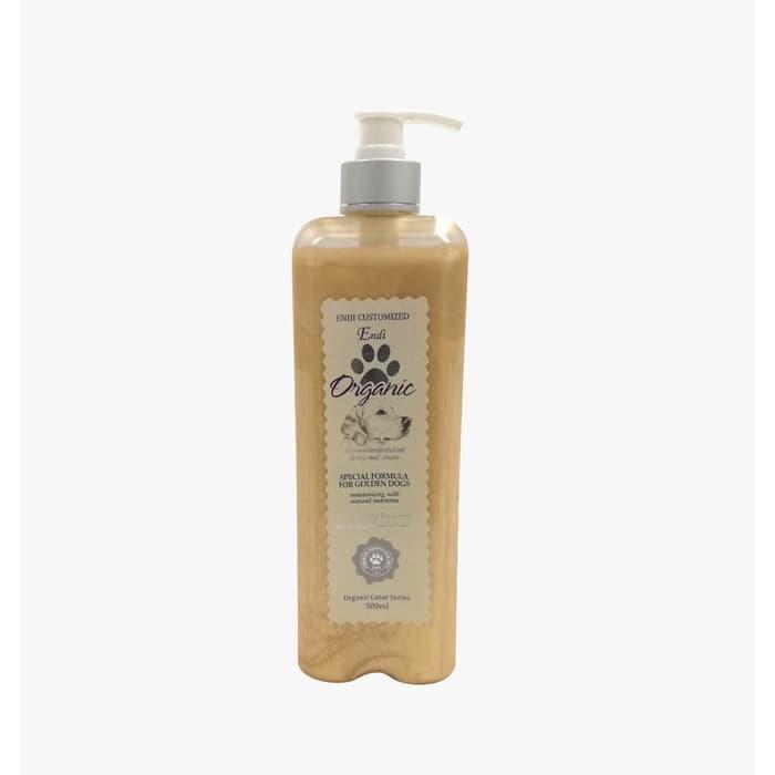 NEW ENDI ORGANIC SHAMPOO SPESIAL FOR GOLDEN DOG /shampoo anjing / grooming PREMIUM
