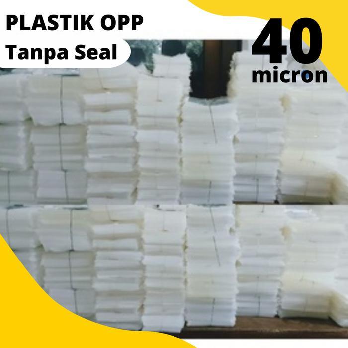 Promo 1 Kg gr Plastik Aksesoris Plastik Opp Kaca Tebal Bening Tanpa Lem Tebal 40  Micron Untuk Kemas