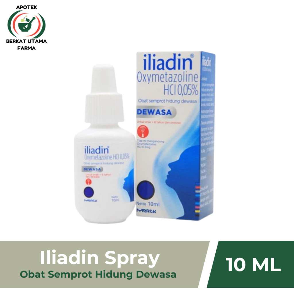 Iliadin Spray 10ml/ Obat Semprot Hidung Dewasa