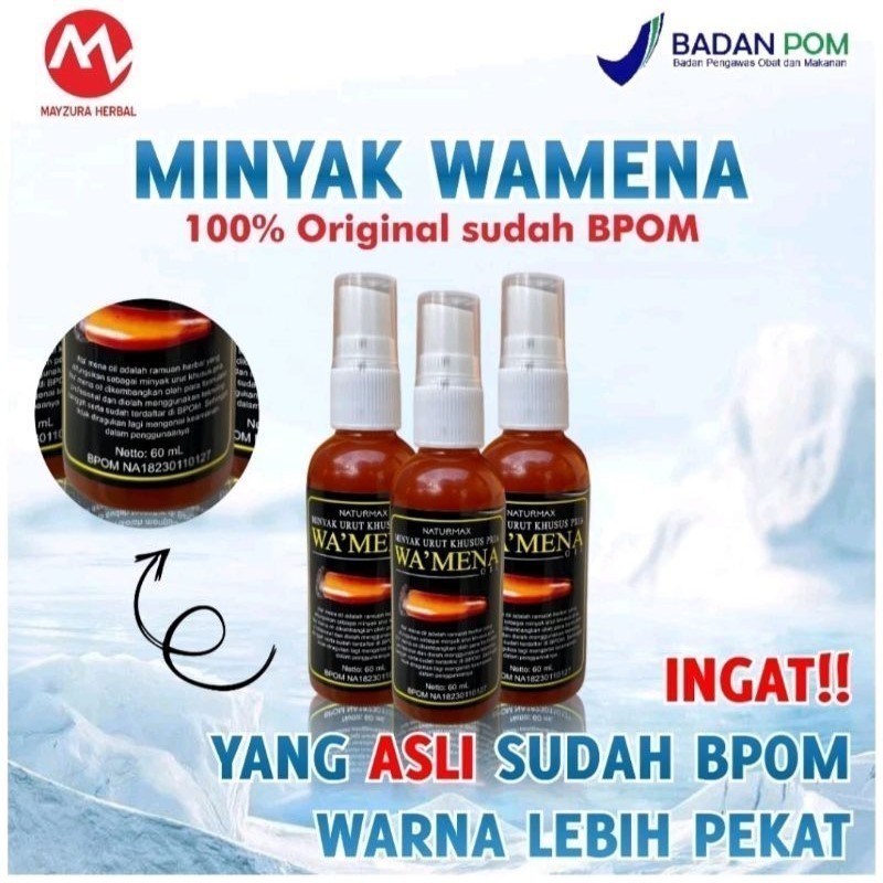 Siap Kirim!! Minyak urut WAMENA daun 3jari Papua pembesar permanen pria  pijat bikin p3n1is berurat 