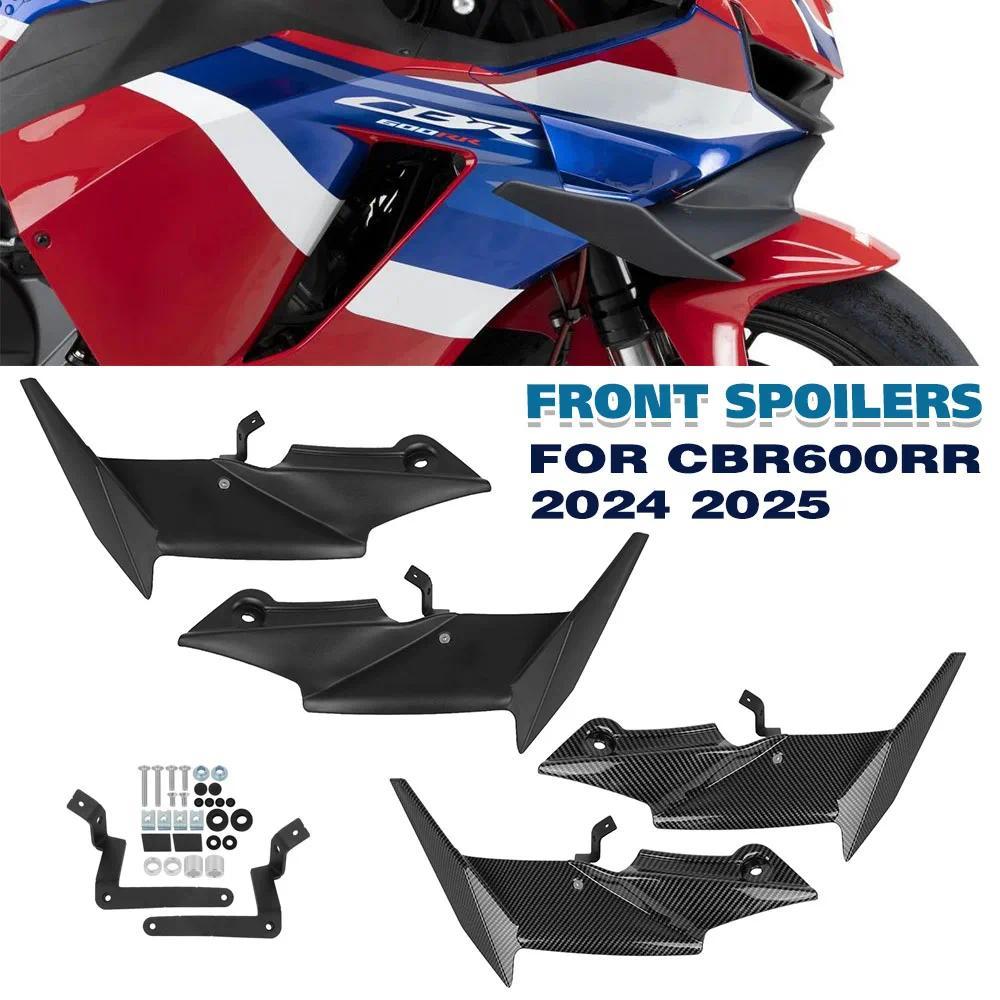 CBR600RR Downforce Spoiler Front Fairing Winglet Air Spoiler For HONDA CBR600 RR CBR 600 RR 2024 202