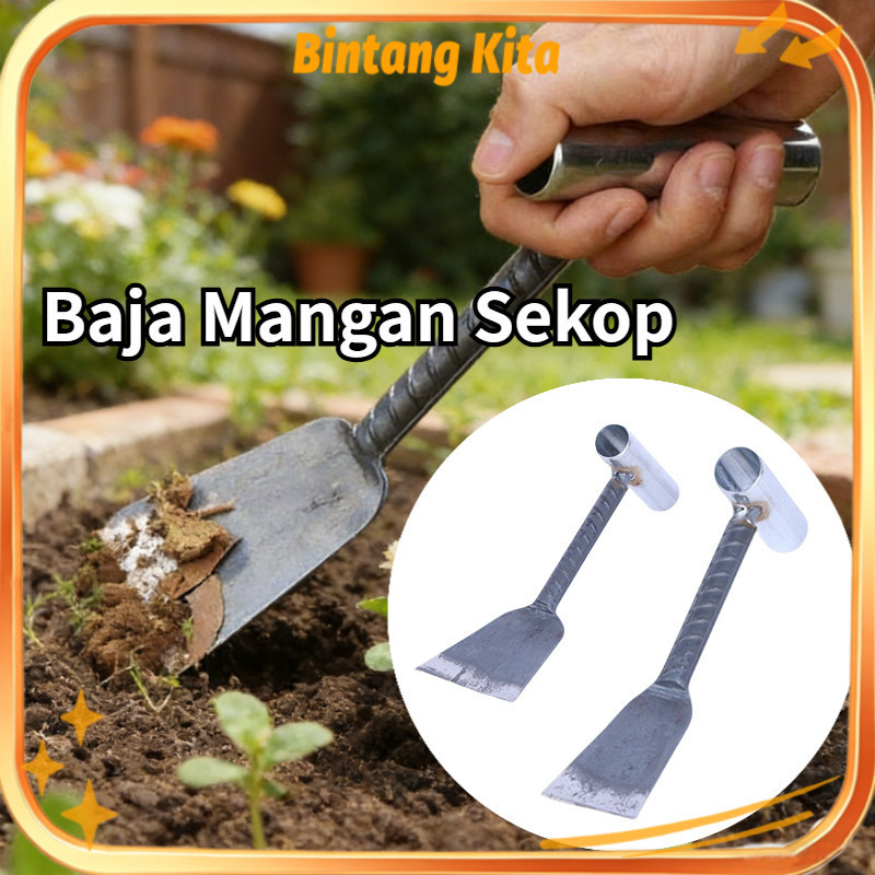 Sekop Penggali/Lempak Besi Linggis Tanah Sekop Tanah Galih Tanah Model Pijakan