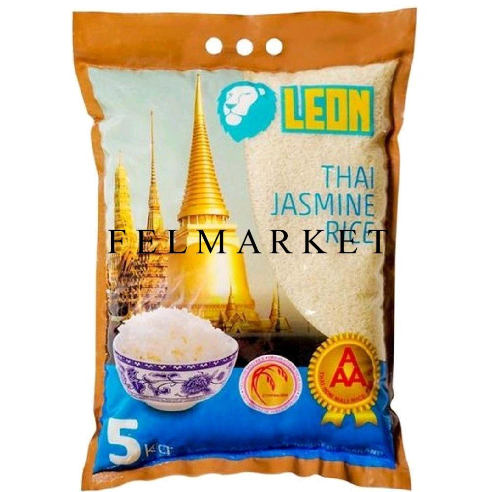 Beras Thailand Leon Thai Jasmine Rice 5 Kg / Beras Putih Thailand